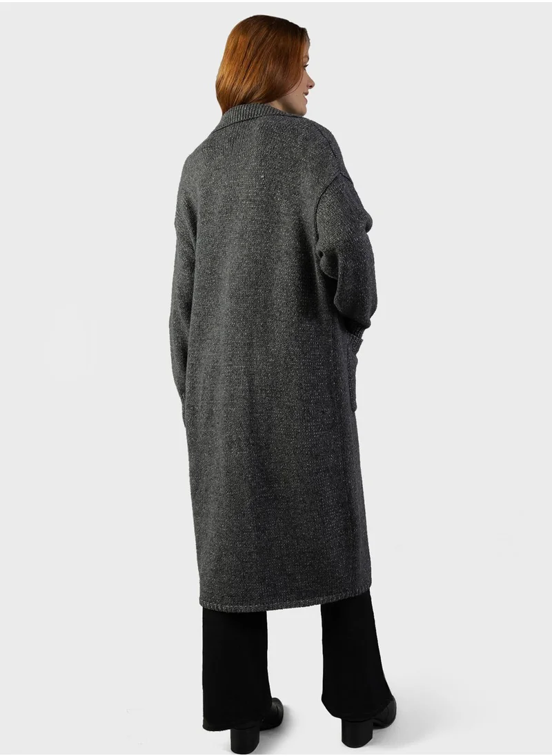 American Eagle Pocket Detail Longline Cardigan