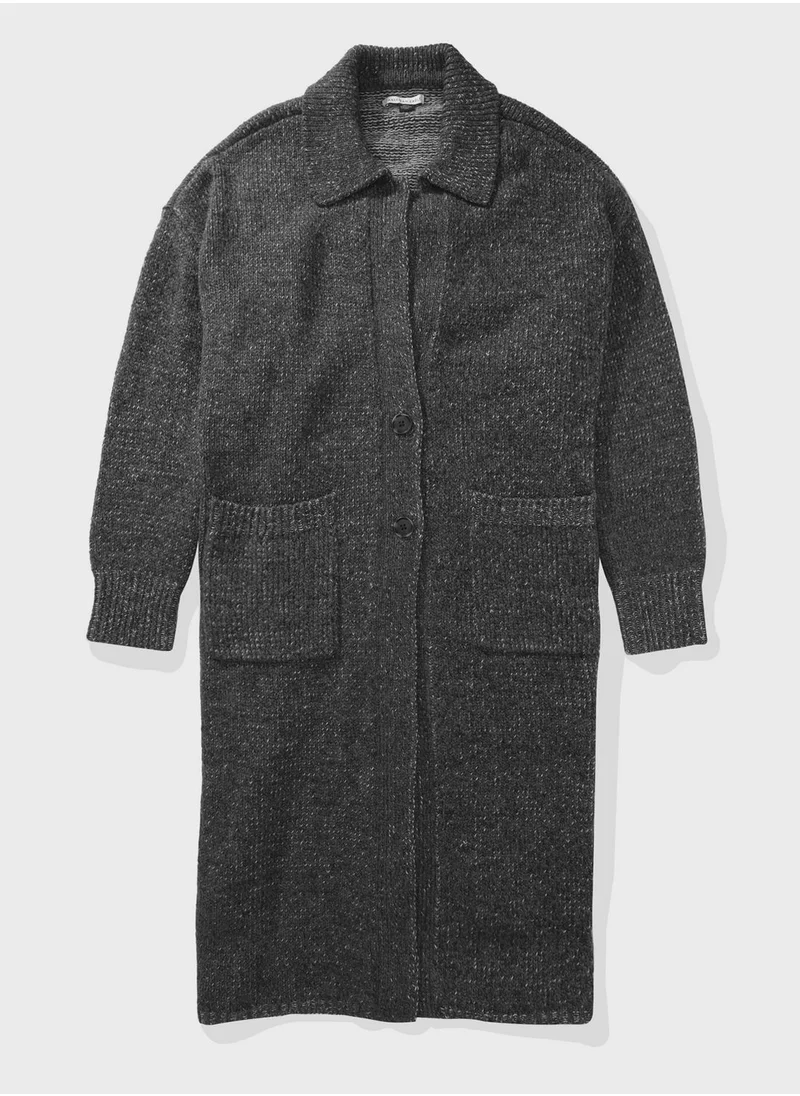 امريكان ايجل Pocket Detail Longline Cardigan