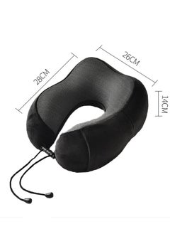 HomarKet Travel Pillow Kit Comfortable & Breathable Memory Foam Neck Pillow with 3D Sleep Mask, Earplugs and Luxury Bag  - Image 5