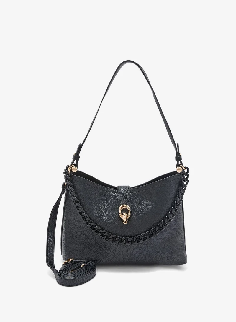 Ella Chain Detail Shoulder Bag