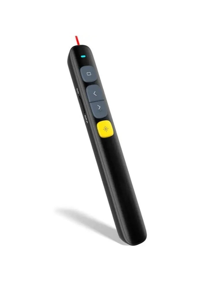 AROAQ - Wireless Powerpoint Page Turning Pen PPT Controller Prensenter Teaching Presentation Pointer with 2 Receivers - Image 1