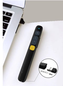 AROAQ Wireless Powerpoint Page Turning Pen PPT Controller Prensenter Teaching Presentation Pointer with 2 Receivers  - Image 3