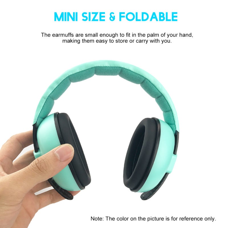 Baby Earmuffs: 21dB NRR Noise Cancelling, Premium Hearing Protection - Adjustable Lightweight Foldable Design for Kids 6 Months-3 Years, Loud Noise Scenarios - Image 5