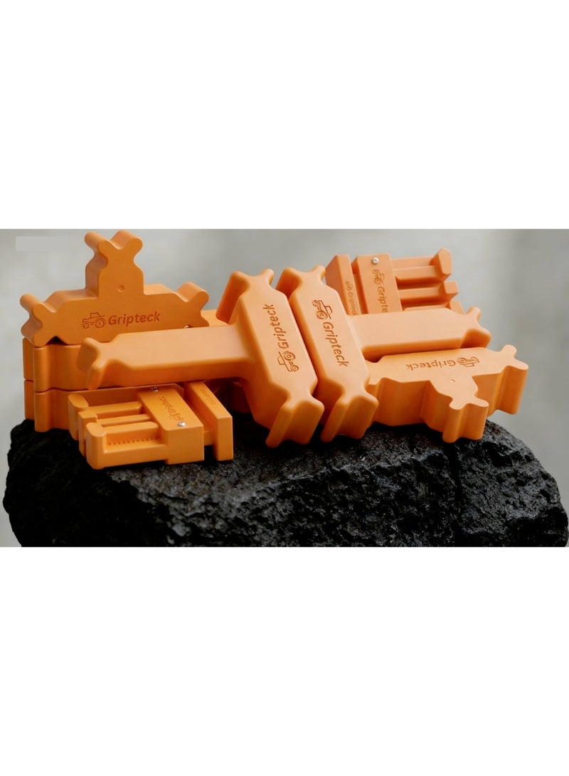 Gripteck Signature orange Blocker set - Image 1