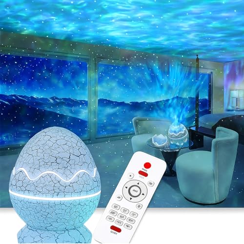 EYUVAA LABEL 4-in-1 Star Projector Night Light for Bedroom| Galaxy Light Projector, Night Lamp for Kids with Bluetooth Speaker, Remote Control, Home Decor Lamp(Galaxy Light Projector) - Image 1