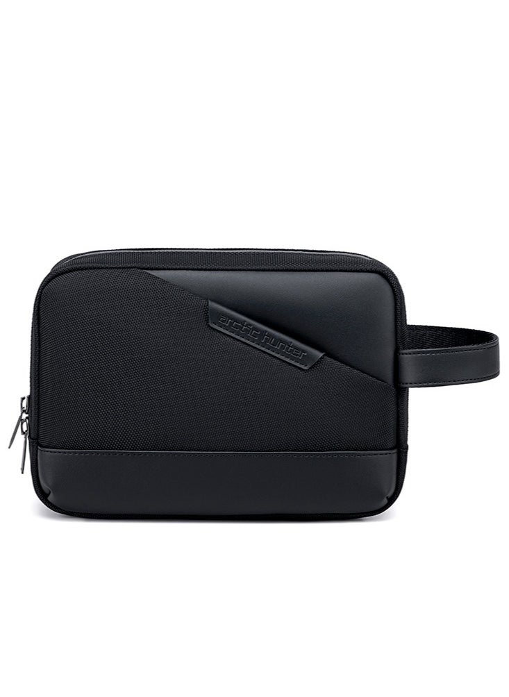 ARCTIC HUNTER Casual Travel Clutch Bag, Durable Phone Wallet  Handbag for Men, Black  - Image 1