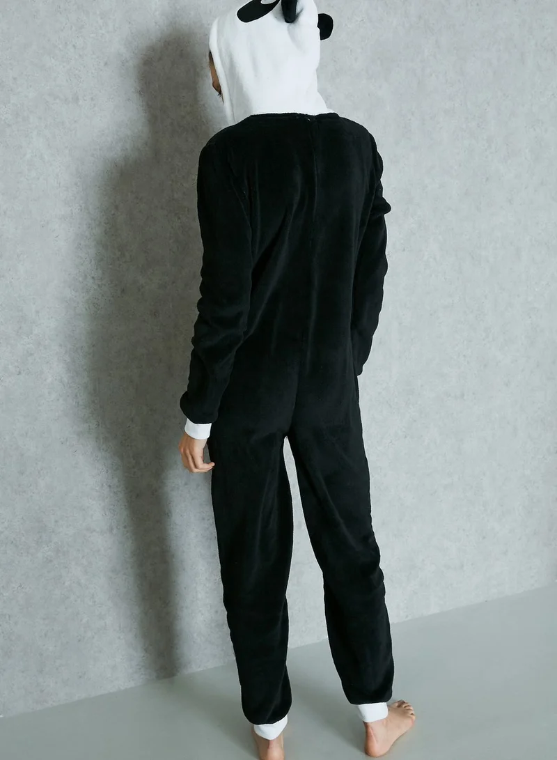 Lounge District Panda Onesie