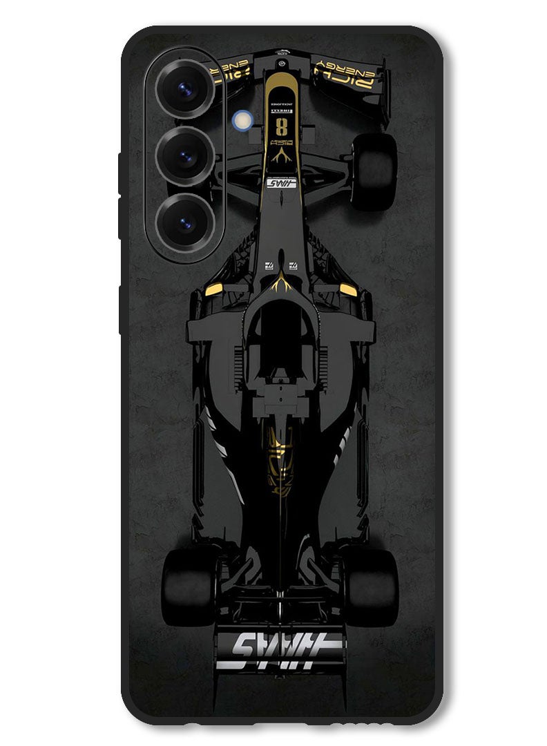 Theodor Case Compatible with Samsung Galaxy M56 6.74 Inch Protection Shockproof Bumper Cover Sports Car - Image 1