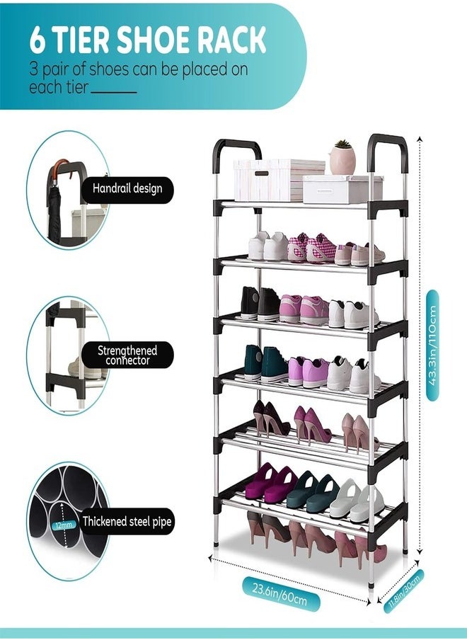ZEESQUARE shoe rack corner stand shoes organizer indoor shoes storage shelves  - Image 2