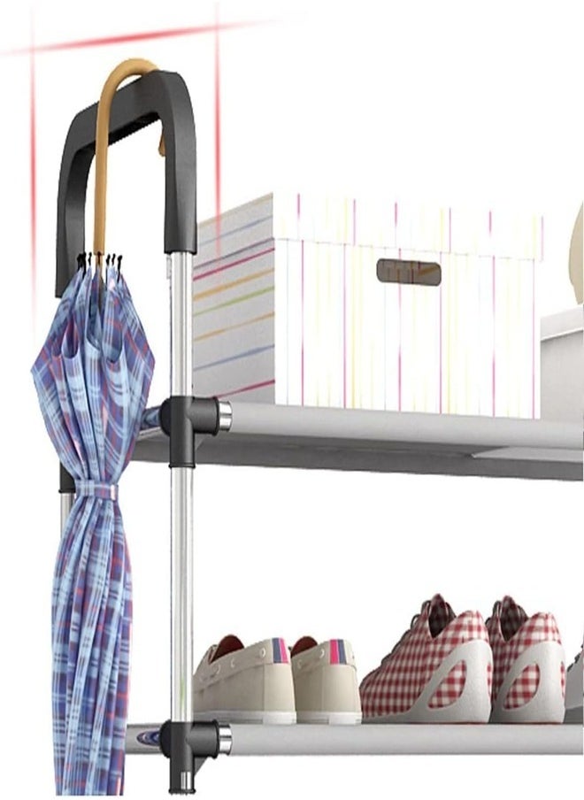 ZEESQUARE shoe rack corner stand shoes organizer indoor shoes storage shelves  - Image 5