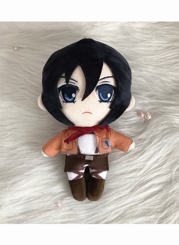 Attack on Titan Mikasa Ackerman ​Plush Figures Toys 20cm