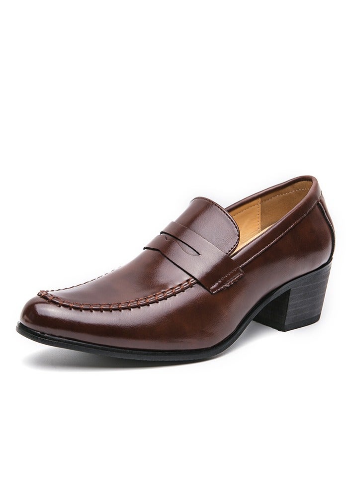 Shougu Retro Casual Leather Shoes  - Image 1