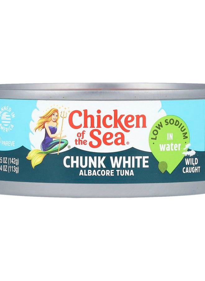 Chicken Of The Sea Chunk White Albacore Tuna in Water Wild Caught 5 oz (142 g) 
