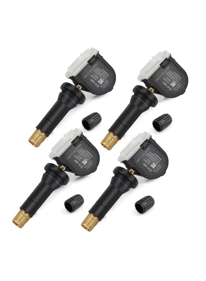 Valiant Glow TPMS Sensors 433MHz Replacement for Chevrolet GMC Cadillac Buick, 4 Pieces, Tire Pressure Monitoring System, OE# 13598773 - Image 1