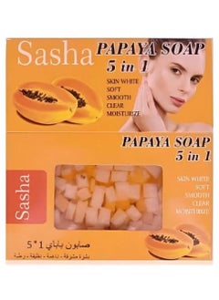 Sasha Papaya Soap 5 IN 1 135G 
