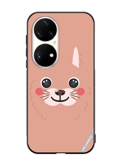 VR CREATIVE Protective Case Cover For Huawei P50 Pro Lama Cartoon Face Design Multicolour  - Image 1