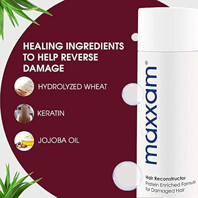MAXXAM RECONSTRUCTOR DEEP CONDITIONER FOR DAMAGE CONTROL, PROTEIN ENRICHED TREATMENT FOR DAMAGED , 10 FL OZ - Image 3
