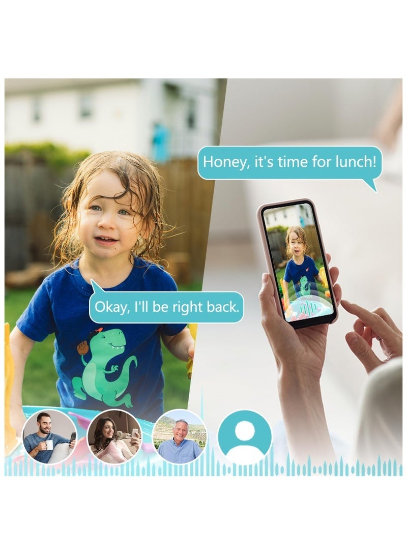 ASIV 4K Solar Wireless Security Camera, Smart Battery Camera - AI-Powered Event Detection, 360° PTZ + Dual Antennas + PIR Human Tracking, Spotlight Alarm, Color Night Vision, Outdoor Home Monitoring Device 8MP. - Image 3