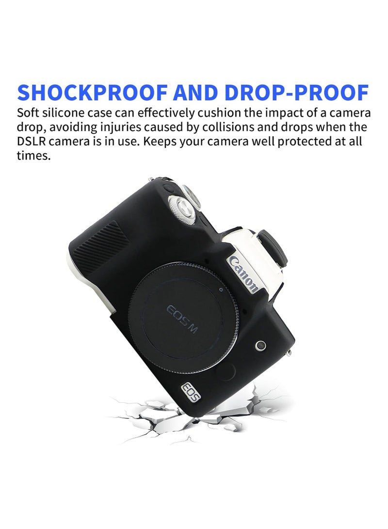 General Camera case for Canon EOS M50/M50 Mark II digital camera, scratch-resistant soft silicone case, case protector, camera body skin cover  - Image 4
