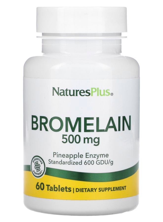 Bromelain 500 mg 60 Tablets