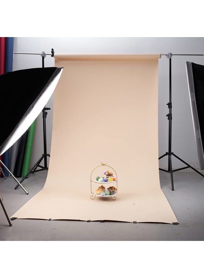 Yizhily Seamless Photography Photo Backdrop Background Paper for Photoshoot, Arctic White, 53''x16.5' - Image 5