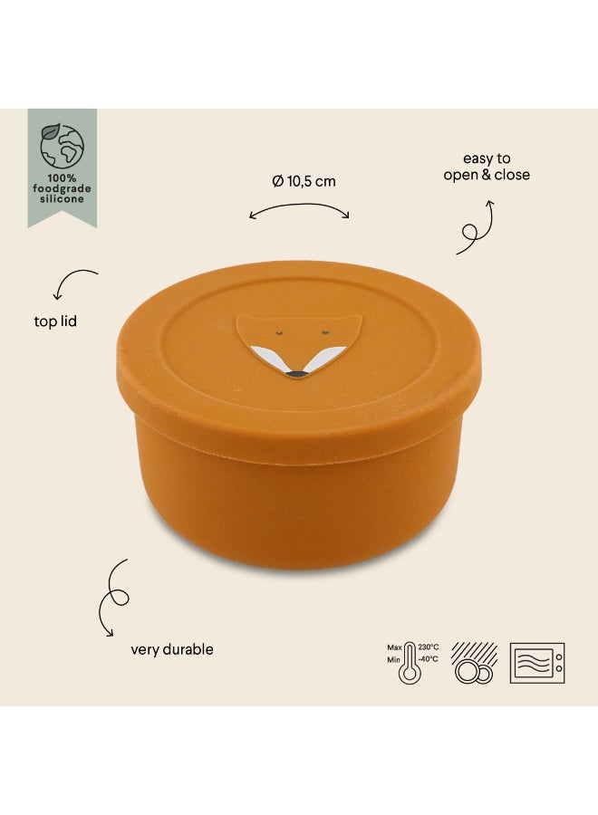 Trixie Silicone Snack Box With Lid - Mr. Fox - Image 4