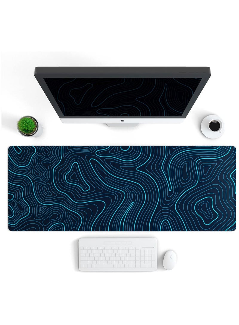 سكاي تاتش قاعدة ماوس العاب كبيرة بحواف مخيطة ممتدة XL (80cm x 30cm) - Image 2
