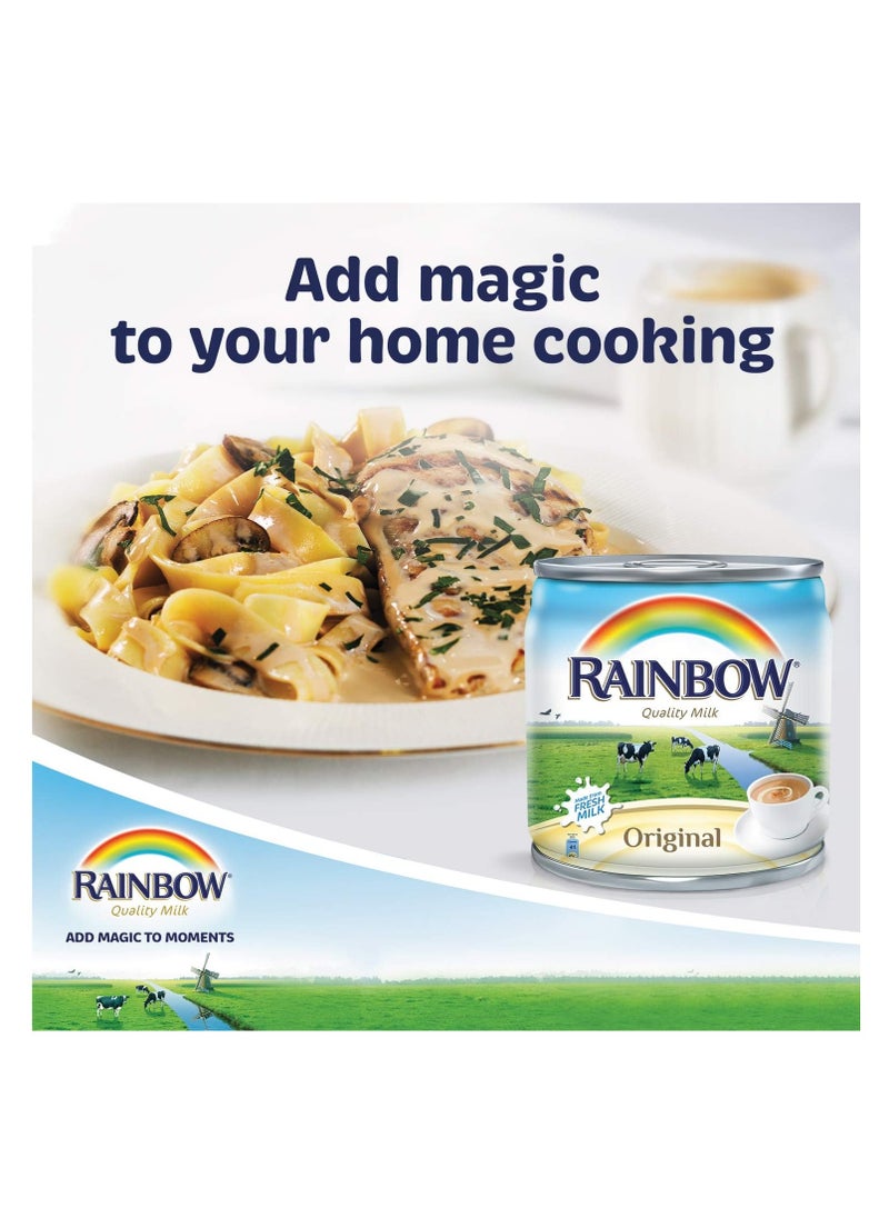 Rainbow Rainbow Evaporated Milk With Vitamin D,  6 *170 gm  - Image 5