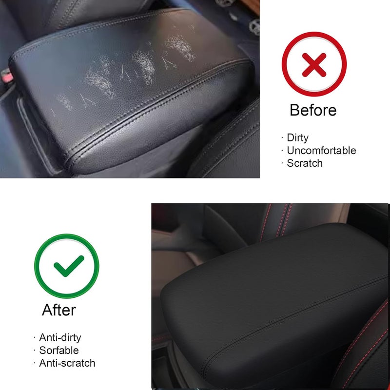 faccaibbg Black Armrest Cover for Hyundai Tucson - Image 2