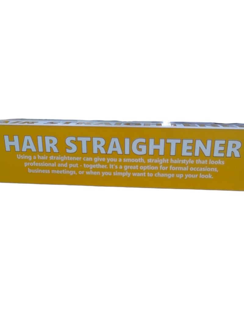 Denx - Hair straightener with digital display and five temperature settings from 140 to 220 in black/pink - Image 1