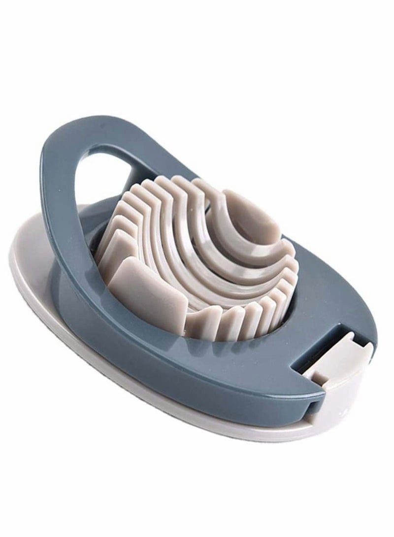 SYOSI Egg Slicer with Stainless Steel Wire for Boiled Eggs Suit Strawberry Mushroom Cutter Easy to Clean Time Saving Wires Hard Fruit Salad - Image 1