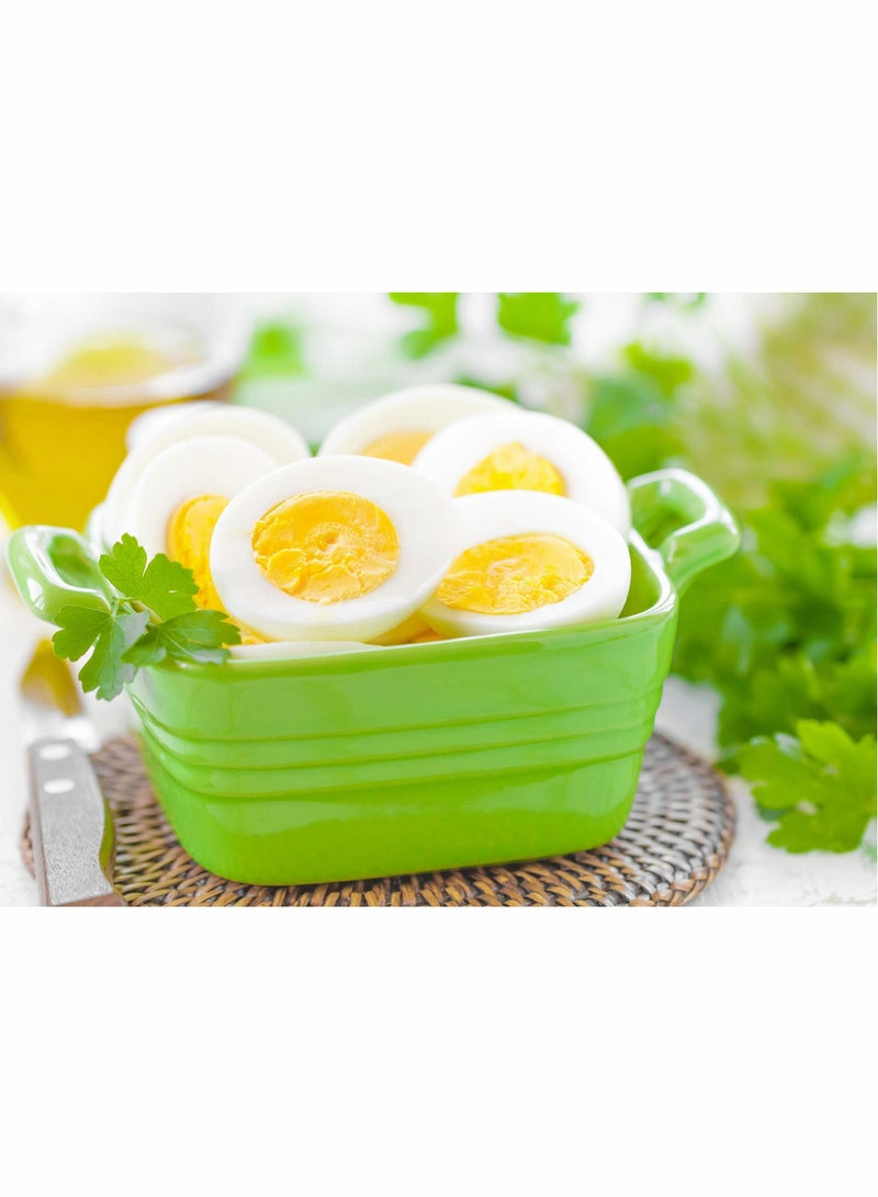 SYOSI Egg Slicer with Stainless Steel Wire for Boiled Eggs Suit Strawberry Mushroom Cutter Easy to Clean Time Saving Wires Hard Fruit Salad - Image 2