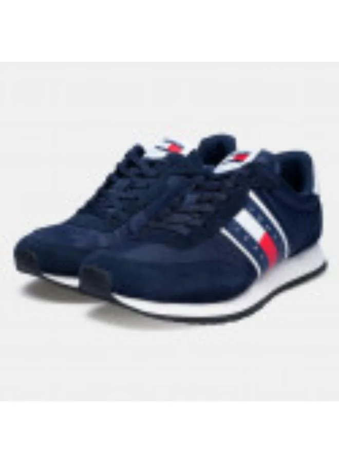 تومي جينز Lace Up Low Top Runner Sneakers