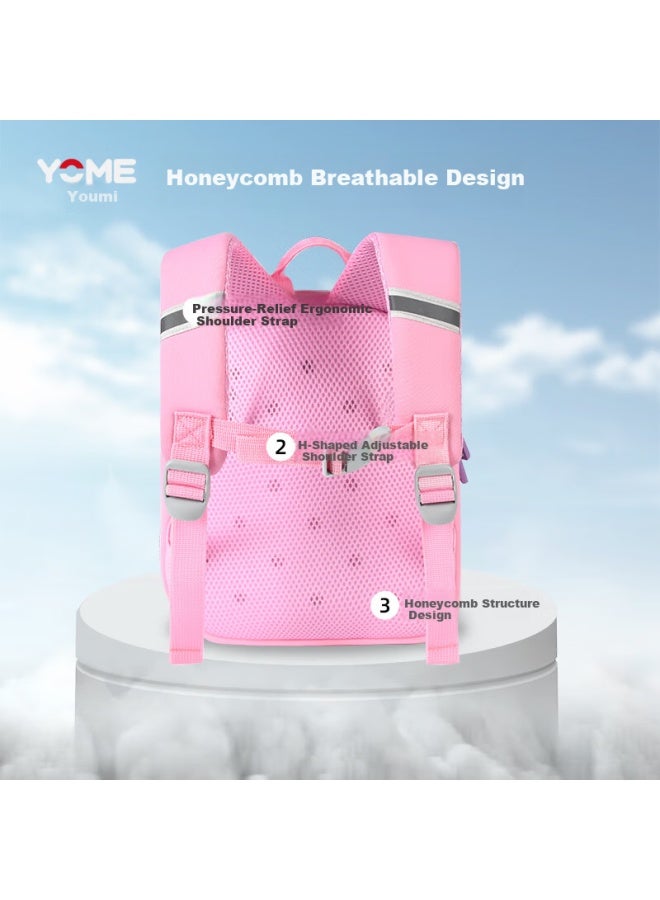 Yome Kindergarten Kids Backpack 2-5 Years Old Travel Bag Brown 8l 2-5 Years - Image 2
