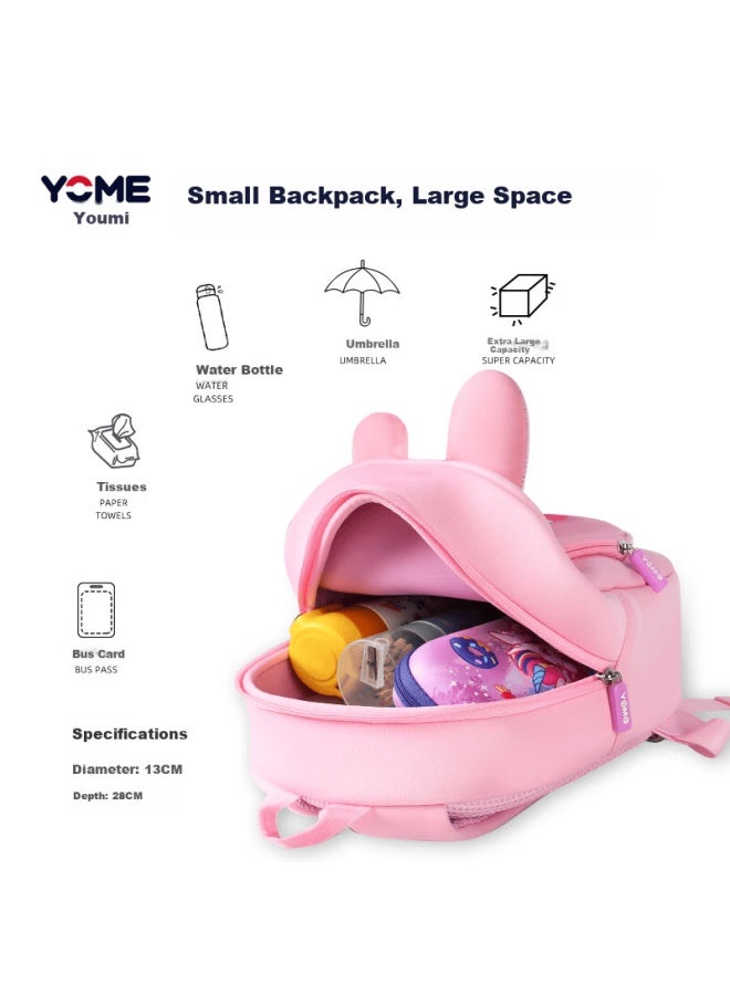 Yome Kindergarten Kids Backpack 2-5 Years Old Travel Bag Brown 8l 2-5 Years - Image 3