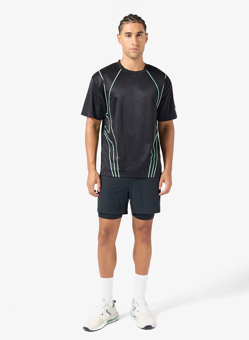 ريبوك تيشيرت مزين بطبعة رسومات - Image 4