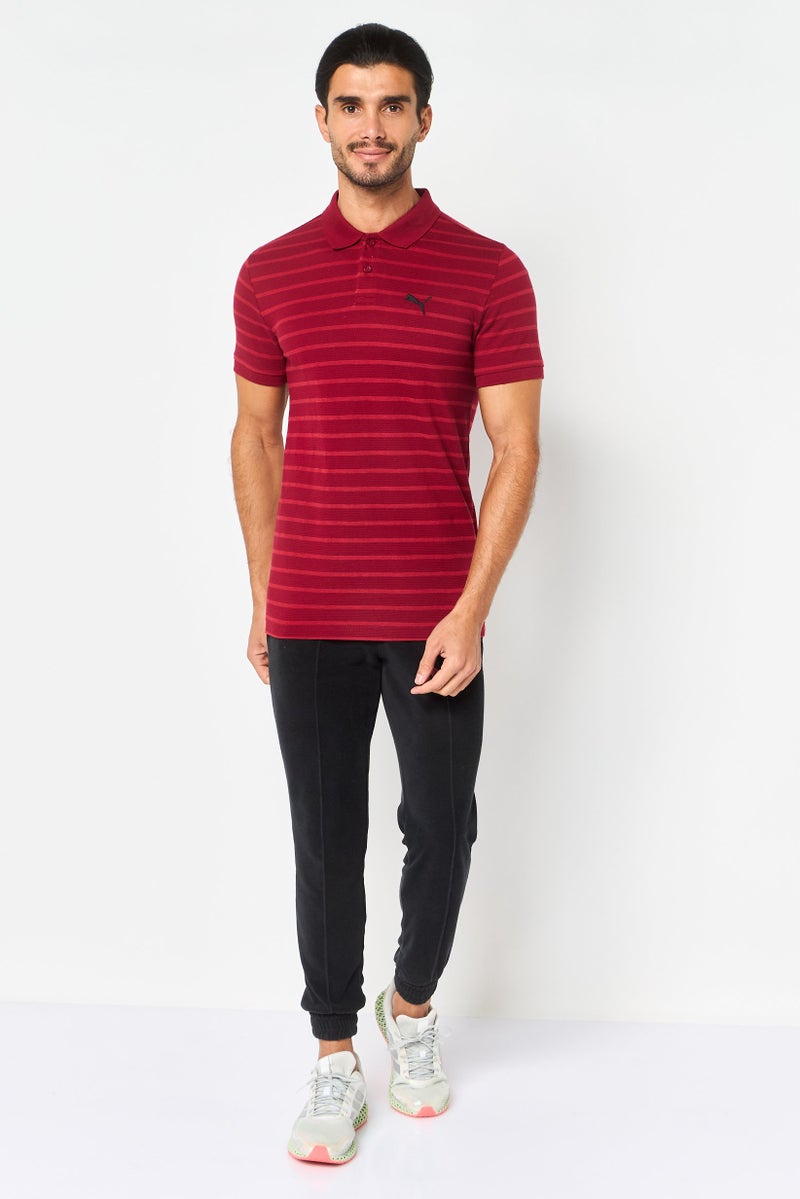 PUMA Men Slim Fit Short Sleeve Outdoor Polo Shirt, Multicolor - Image 3