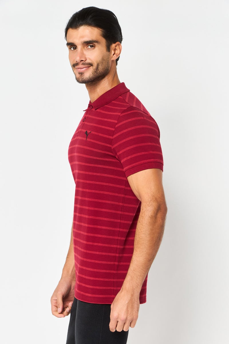 PUMA Men Slim Fit Short Sleeve Outdoor Polo Shirt, Multicolor - Image 2