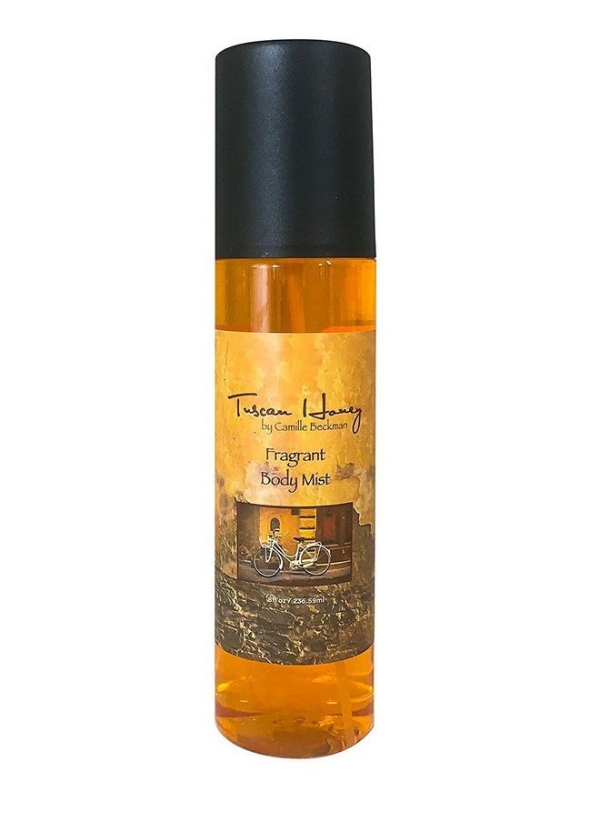 Camille Beckman - Fragrant Body Mist, Alcohol Free, Tuscan Honey, 8 Ounce - Image 1