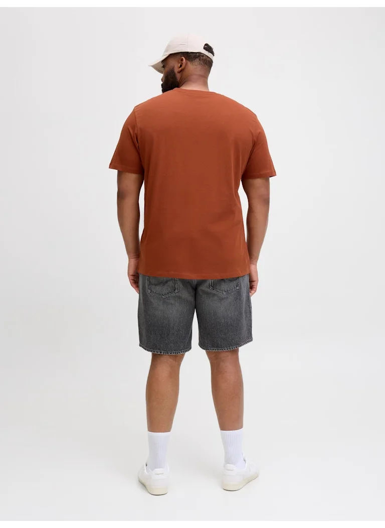 JACK & JONES Plus Size Crew Neck T-Shirt