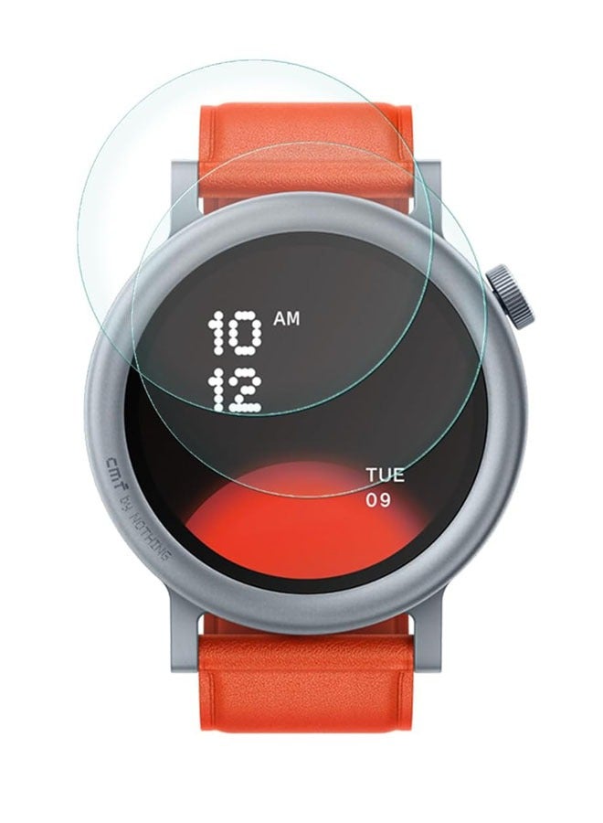 SJet 2 Pack CMF Watch Pro 2 Tempered Glass Screen Protector, Anti Scratch, Bubble Free - Image 1