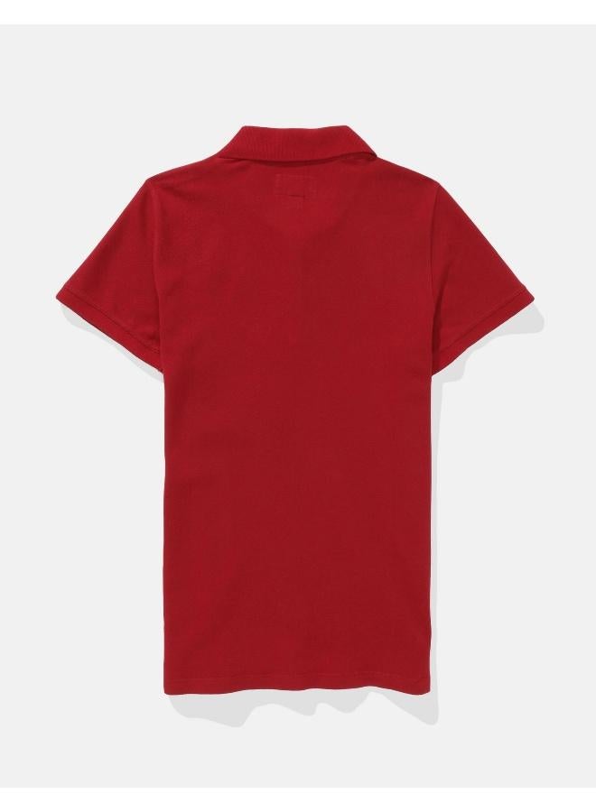American Eagle AE Classic Polo Shirt - Image 2