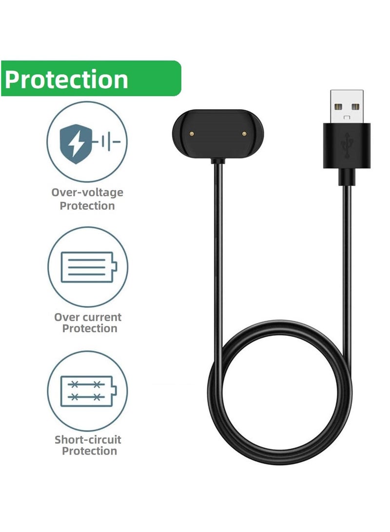 1m Smart Watch Magnetic Charging Cable for Amazfit GTR4 Pro GTR4 GTS4 GTS 3 GTR 3 GTR 3 Pro T-Rex 2 CHEETAH PRO CHEETAH T-Rex Ultra Smartwatch Compatible with GTS 4 3  - Image 3