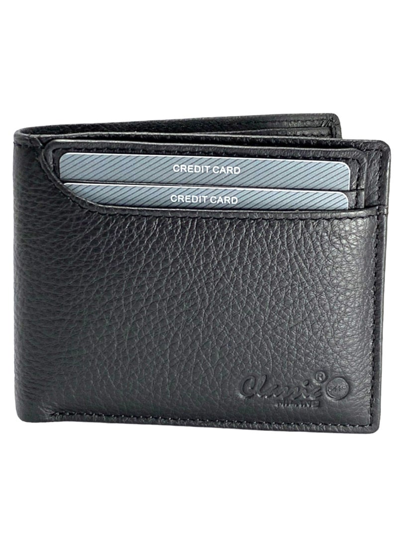 CLASSIC MILANO® Genuine Leather Hand-Crafted Wallet For Men, Bifold Leather Men's Wallet by Milano Leather