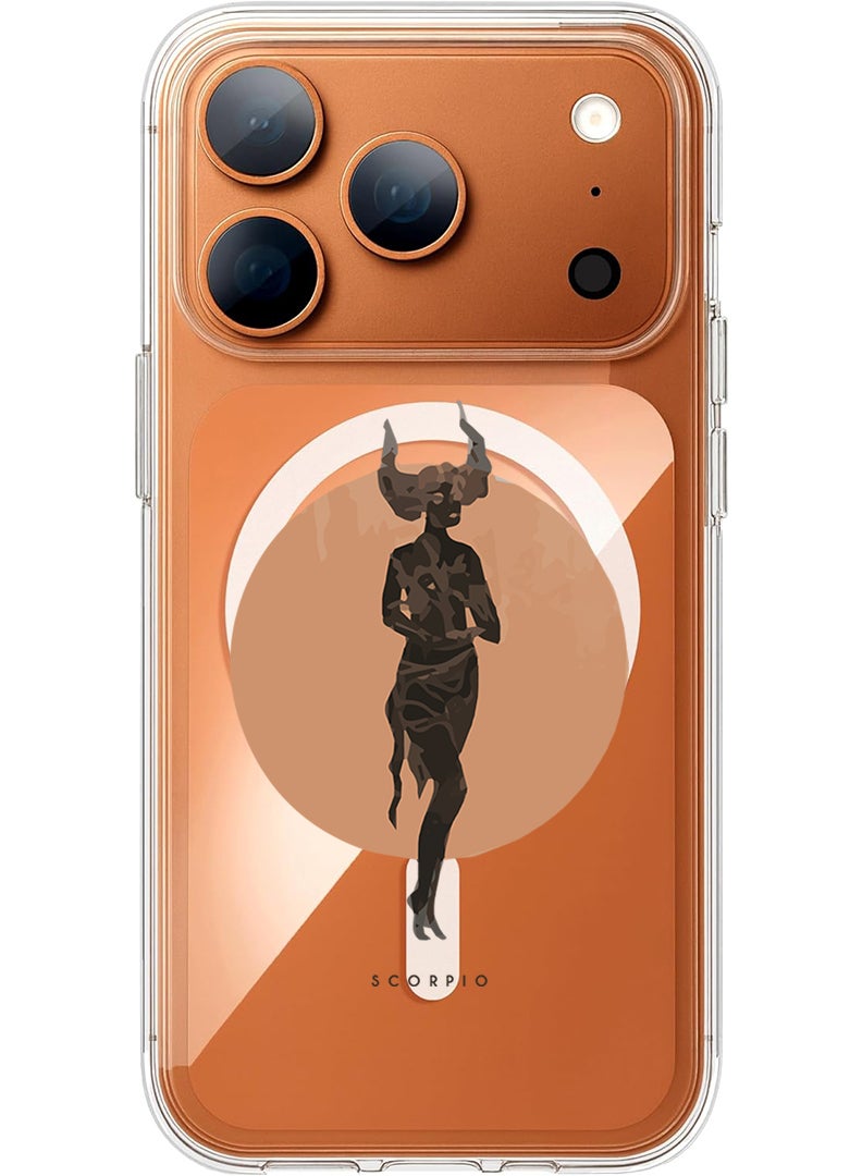 Theodor Magnetic Case for Apple iPhone 17 Pro Max Compatible with MagSafe Wireless Charging, Shockproof Phone Bumper Cover - sky is the limit - Image 1