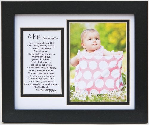 The Grandparent Gift Co The Grandparent Gift Frame Wall Decor, First Granddaughter - Image 1