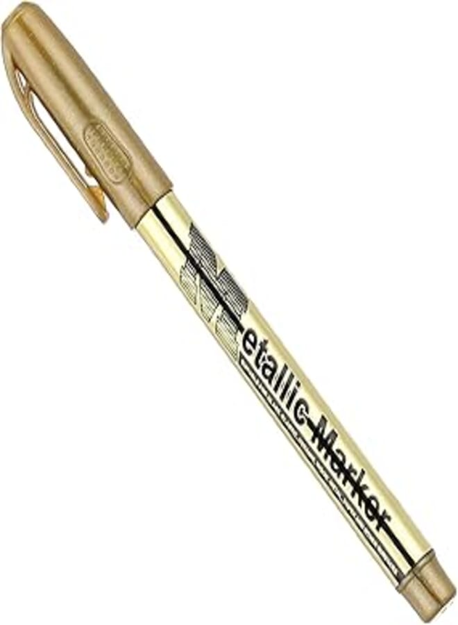 M&G Gold Metallic Marker Pen No: AWBY0108