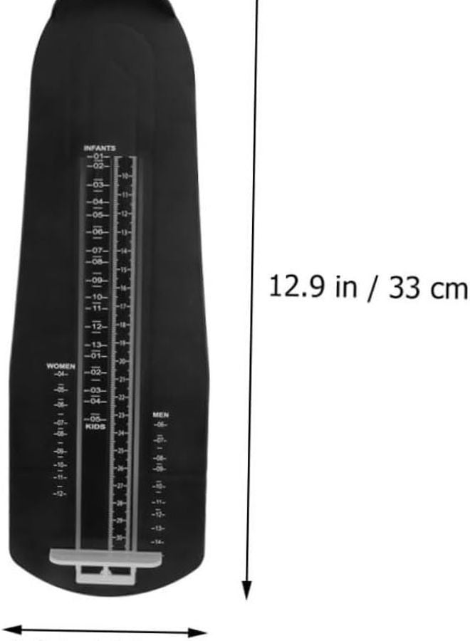 2Pcs Plastic Foot Gauge with Accurate Scale US Shoe Size Measuring Tool for Adults - Image 3