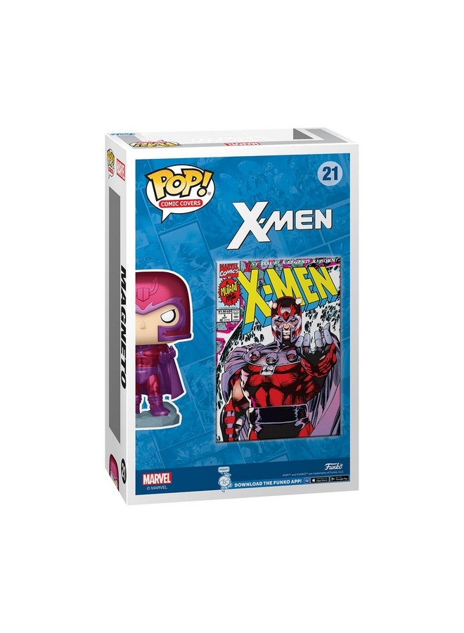 Funko بوب! غلاف كوميك: مارفل إكس-مين #1 ماغنيتو بي إكس تمثال فني من الفينيل - Image 2