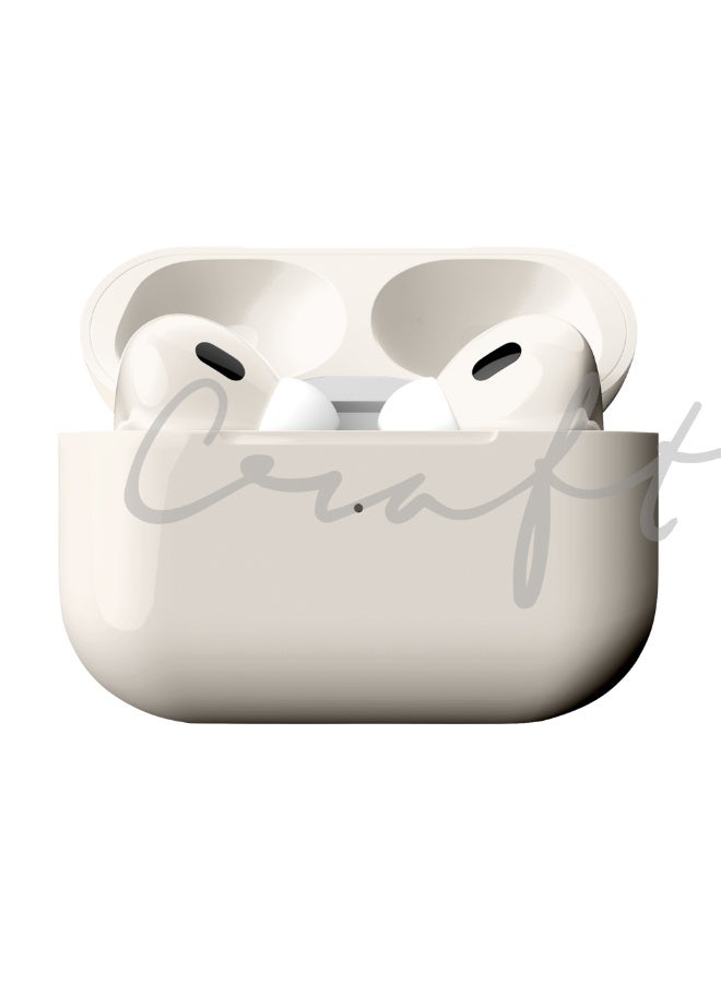 Craft Merlin Craft Customized Apple AirPods Pro 3 Wireless Earbuds – Light Gold 17 - Image 1